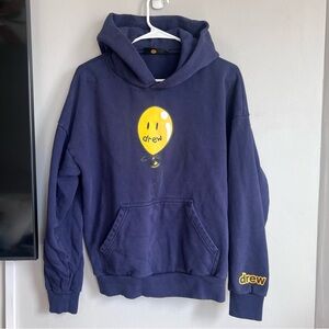 Drew House Balloon Hoodie Navy Justin Bieber Small